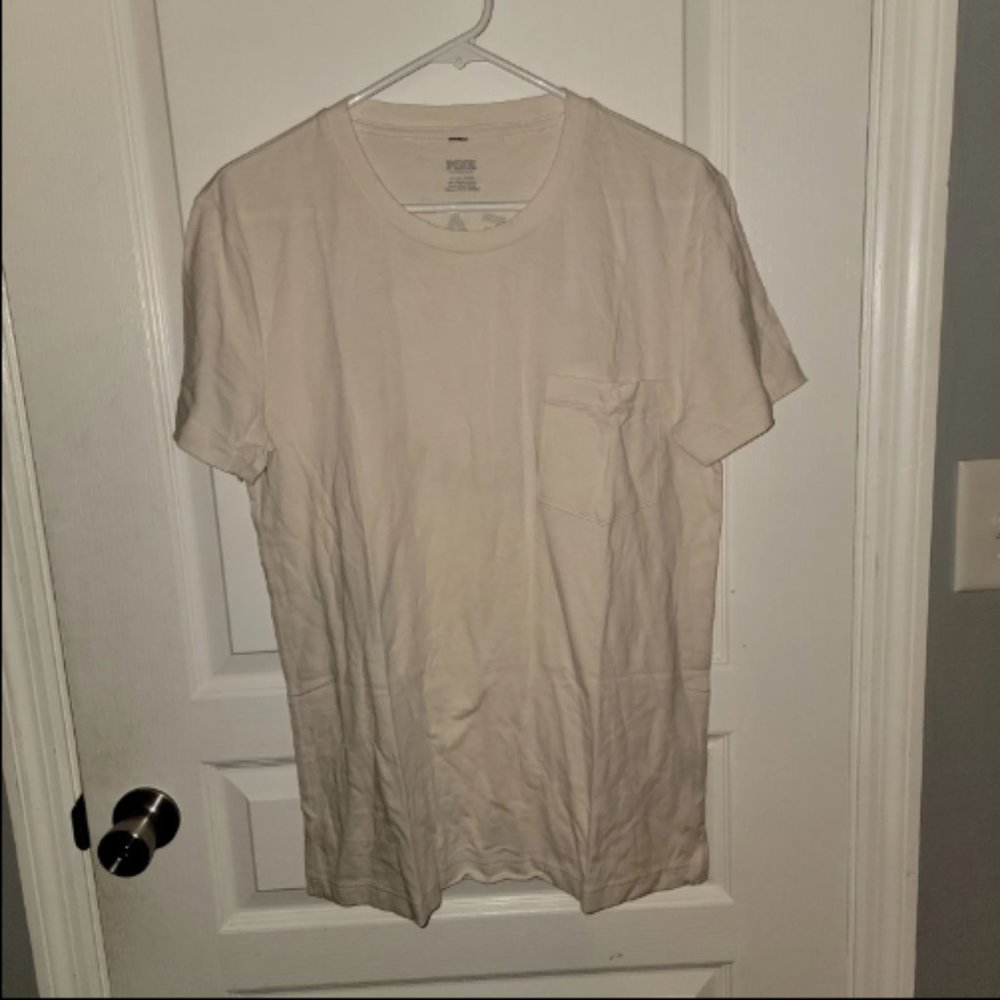 Pink Victoria's Secret The Ocean Made Me Salty Short Sleeve Small Shirt